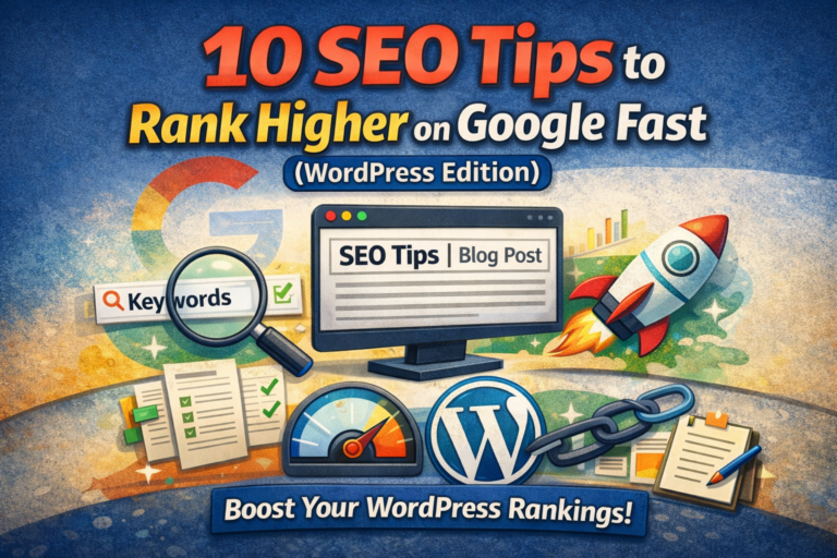 10 SEO Tips to Rank Higher on Google Fast (WordPress Edition)