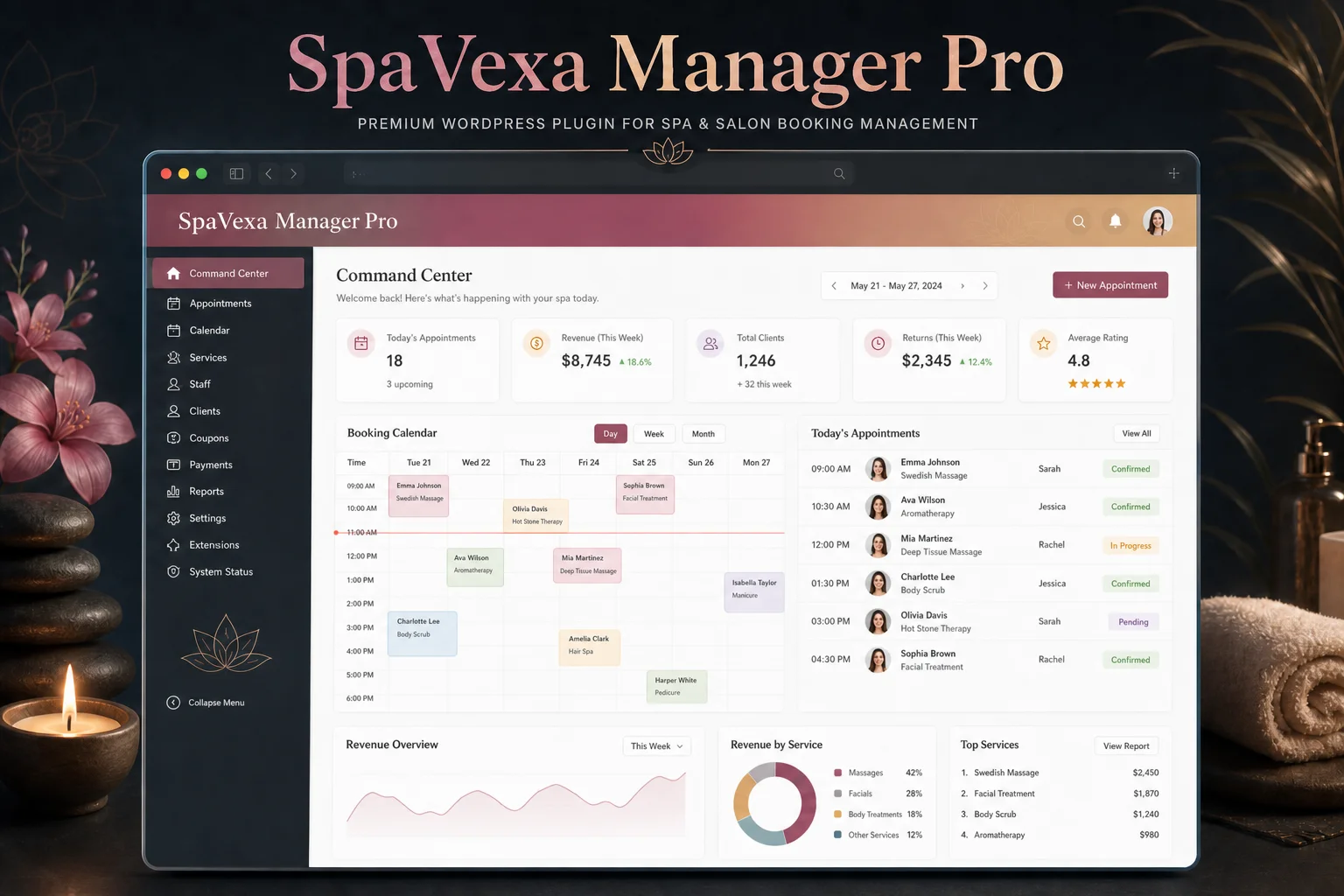 SpaVexa Manager Pro